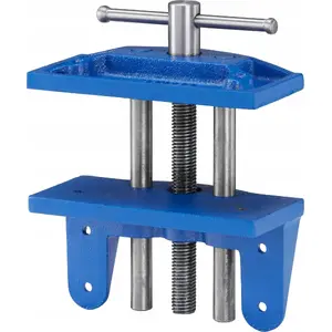 Bench vise Irwin TV149B 6" (150 mm) — woodworking vise with swivel base and hardened jaws