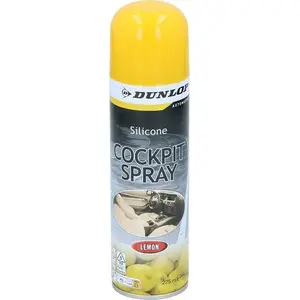 Dashboard cleaning spray DUNLOP 225 ml — lemon scent