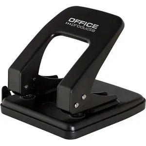 Дырокол office products на 40 листов, черный — office products