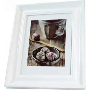 Photo frame focus Charleston White 50×70 cm — focus wall frame, 50×70 cm opening