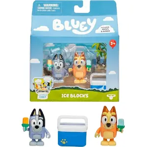 Game figurines TMTOYS Bluey Ice Cream 2-pack — two collectible play figures from Bluey series