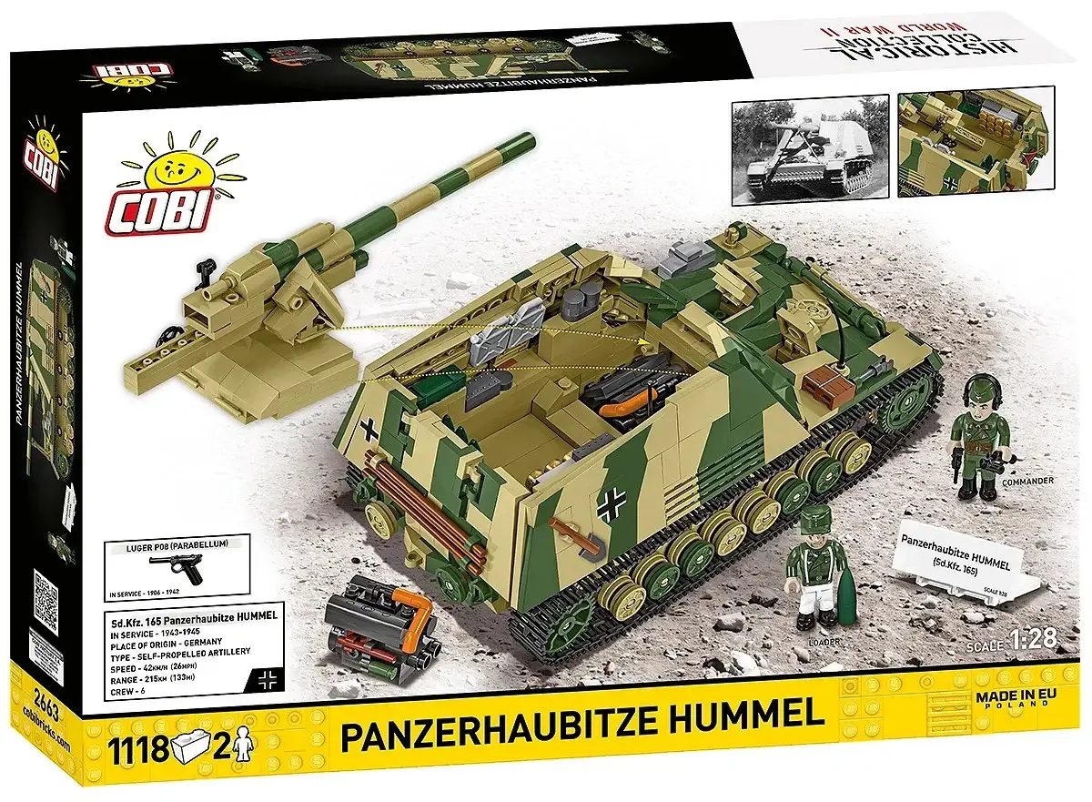 Cobi Panzehaubitze Hummel 1118-piece construction set Photo 5