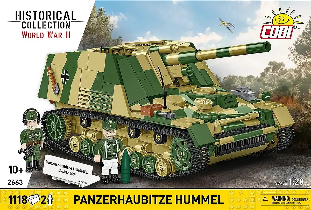 Cobi Panzehaubitze Hummel 1118-piece construction set Photo 10