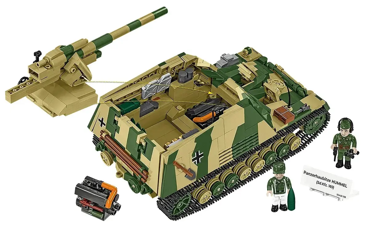 Cobi Panzehaubitze Hummel 1118-piece construction set Photo 11