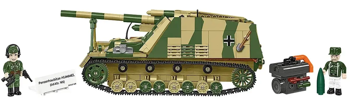 Cobi Panzehaubitze Hummel 1118-piece construction set Photo 14