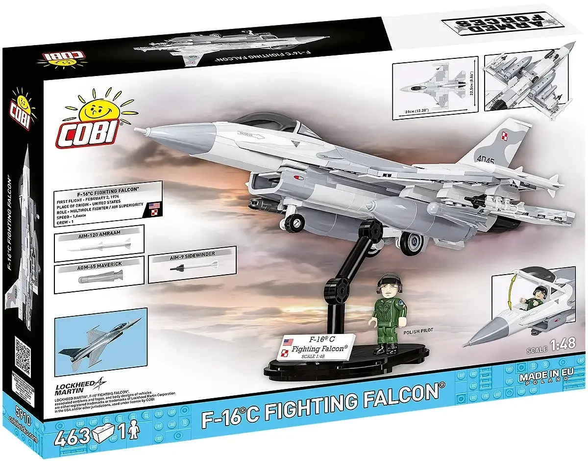 Cobi konstruktors F-16C Fighting Falcon 463 d. Photo 4