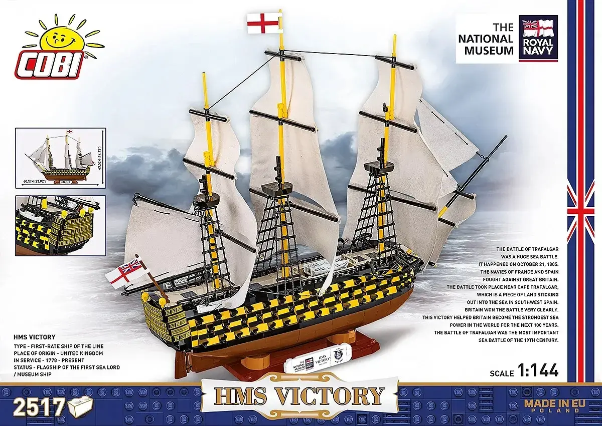 Cobi building set HMS Victory — 2,517 pcs Photo 2