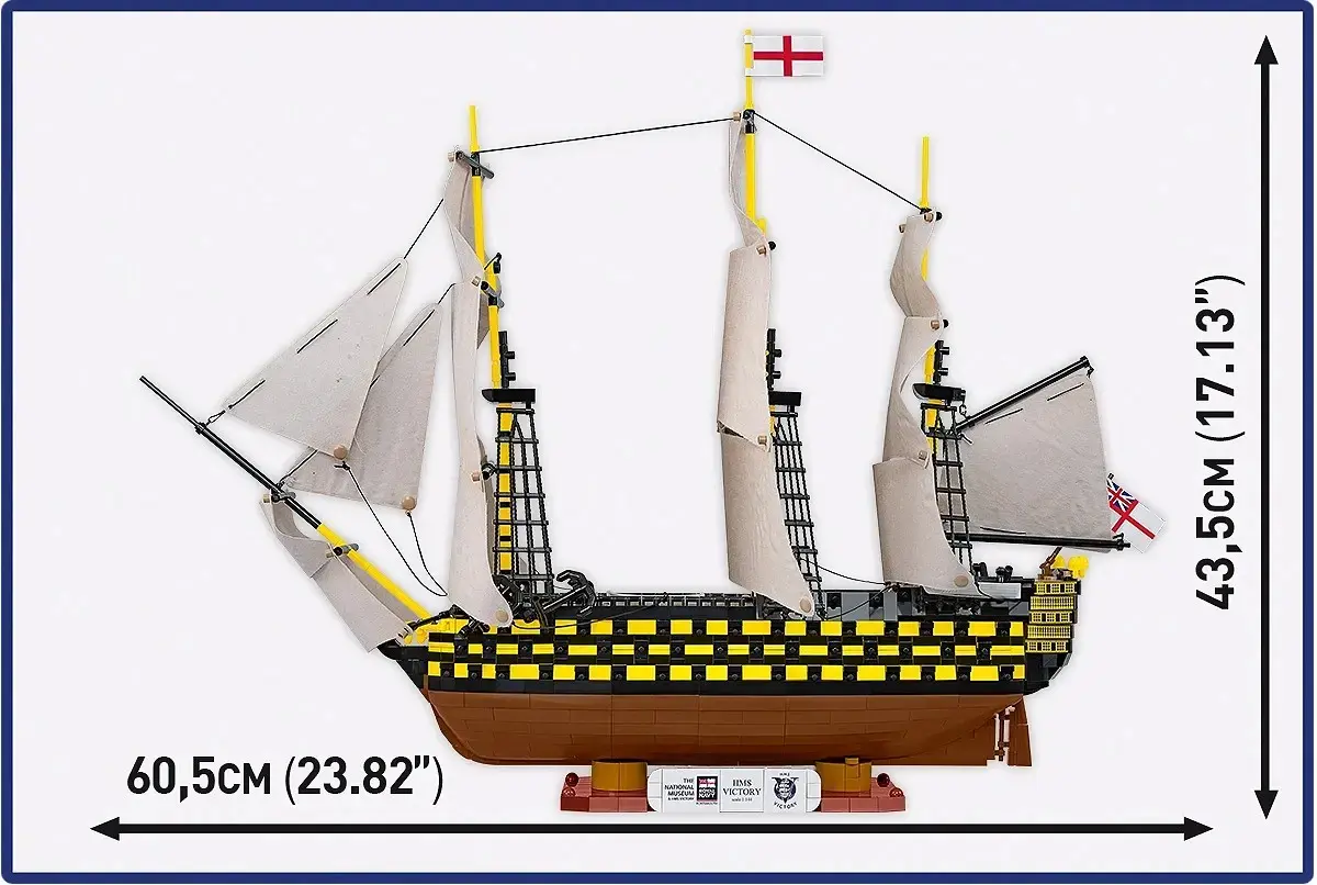 Cobi building set HMS Victory — 2,517 pcs Photo 4