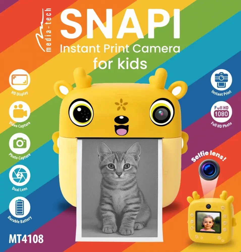Bērnu kamera MEDIA-TECH SNAPI MT4108 Photo 4