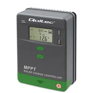 Солнечный MPPT контроллер заряда QOLTEC 40A 12V/24V с ЖК-дисплеем