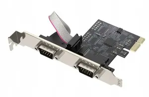 PCI Express serial controller Unitek Y-7504BBK01 with 2x RS-232 ports