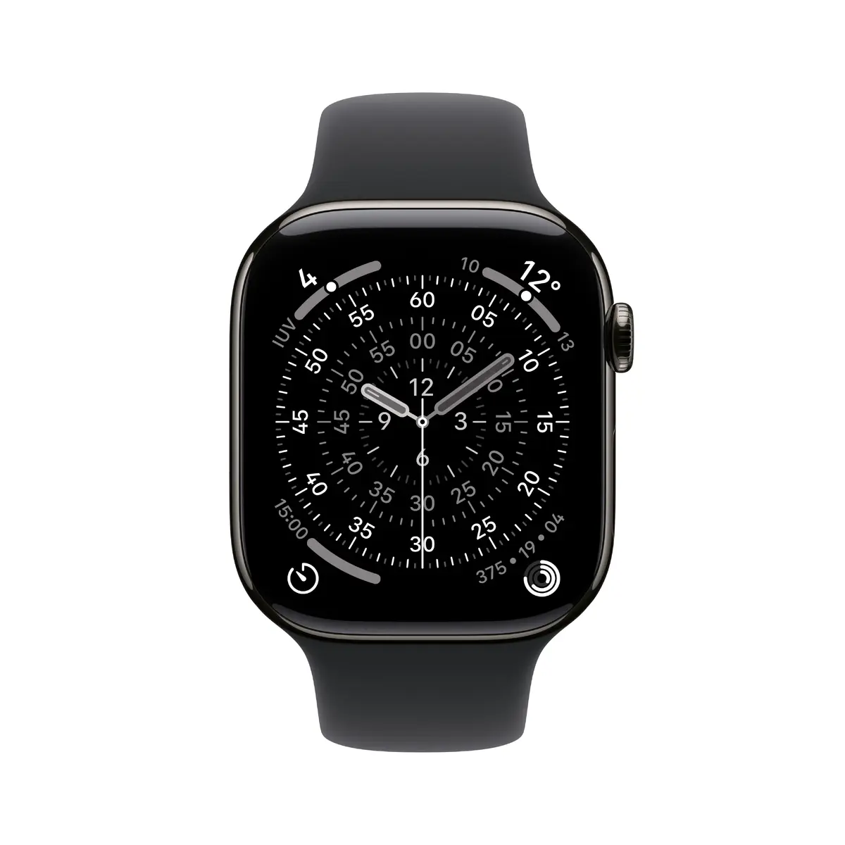 Apple Watch Series 11 GPS + Cellular 42 mm Slate titāns Photo 2