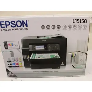 Daudzfunkcionālais printeris Epson EcoTank L15150 tintes A3+ Wi‑Fi — melns (bojāta iepakojuma)