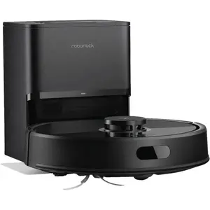 Roborock robotic vacuum Q7B — bagless, black, round, 150 min runtime, 0.27 L water tank, 40 W motor