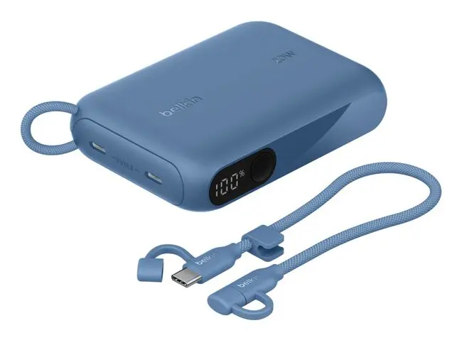 Belkin BPB027HQBL Power Bank 10000 mAh zils Photo 2