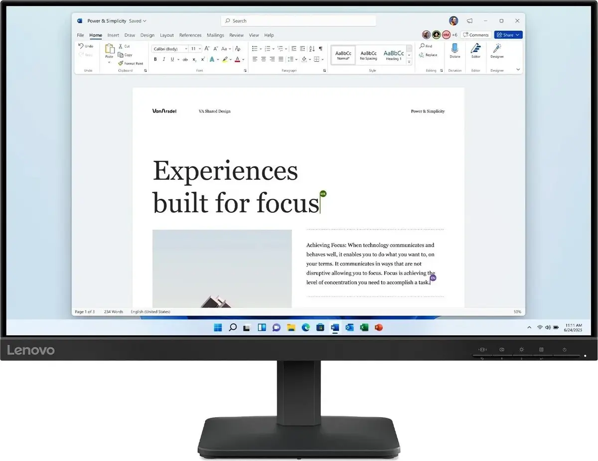 LED monitors Lenovo L24-41 23,8&quot