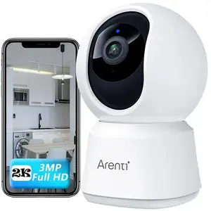 Камера видеонаблюдения для помещений Arenti P2T 2K 3MP — поворот/наклон, ночное видение