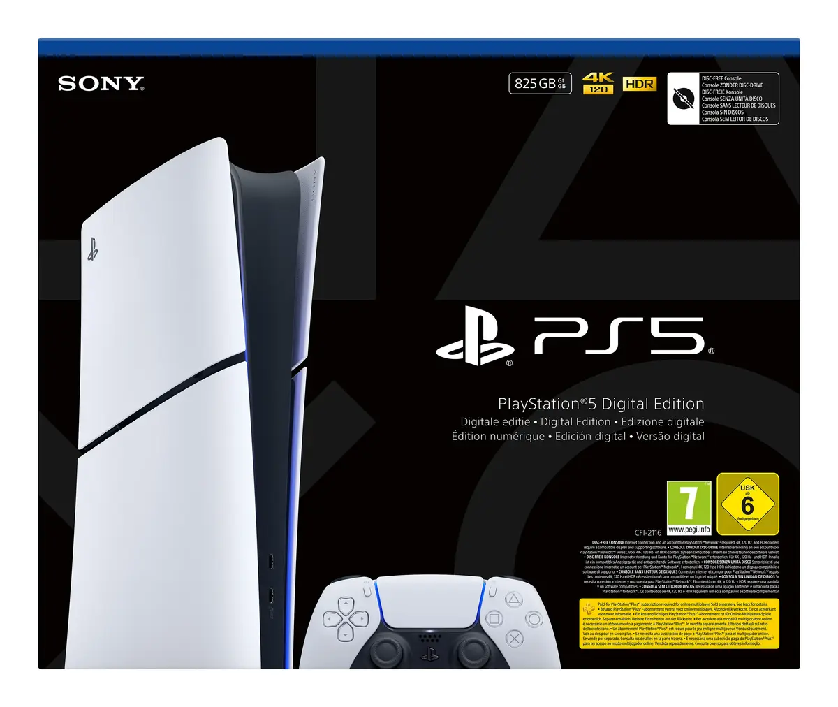 Sony PlayStation 5 Digital E Chassis (Slim) console Photo 2
