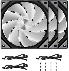 120mm Case Fans TRYX ROTA SL ARGB Reverse - 3-pack, black (F-R120R-AM3M-G0K)