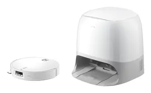 Roborock Qrevo Curv 2 ProX Robot Vacuum and Mop with Multifunction Docking Station, White