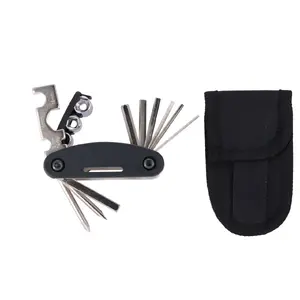 Multifunctional Folding Pocket Knife DUNLOP 2102221 with Blade and Accessories