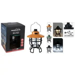 Uzlādējama kempinga lampa Redcliffs modelis 3913157 — pārnēsājama LED laterna, uzlādējama