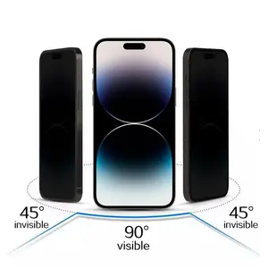 Rūdīts privātuma ekrāna aizsargstikls Samsung Galaxy A17 5G, iLike — melns