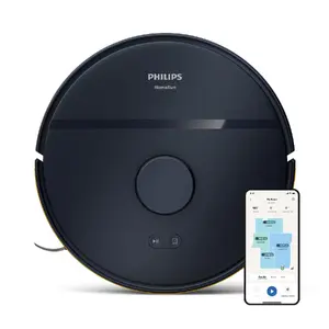 Robot mop and vacuum Philips HomeRun 2000 Series XU2000/10 — wet and dry cleaning (damaged package)
