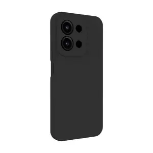 Защитный силиконовый чехол с магнитом soft-touch для Xiaomi Redmi 15C (4G/5G) — Evelatus, чёрный