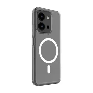 Прозрачный магнитный защитный чехол Evelatus для Xiaomi Redmi 15C, совместим с 4G/5G
