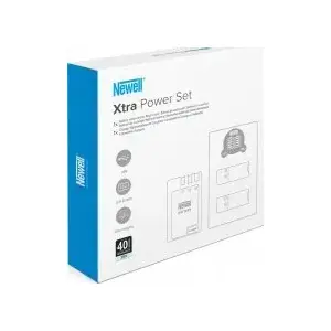 Набор зарядное устройство Newell DL-USB-C двухканальное и аккумулятор LP-E6 для Canon