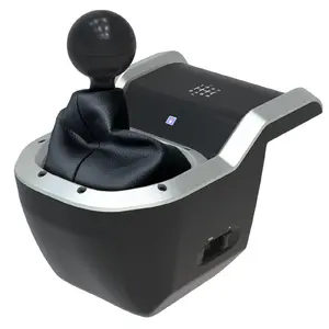 Рычаг переключения Hori 7-Speed Racing Shifter для ПК — проводной USB, чёрный, кабель 2 м, Windows 10/11