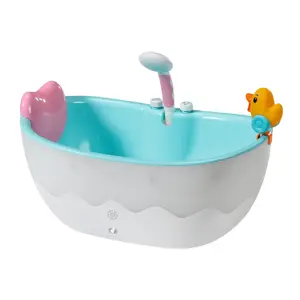 Leļļu vanna ZAPF BABY born Bath Bathtub — priekš lellēm, nepieciešamas 4×AA baterijas, no 3 gadu vecuma
