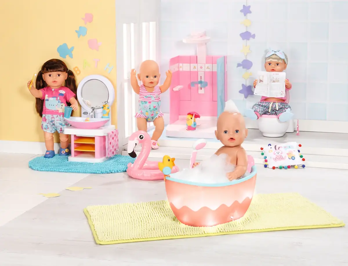 Ванночка для кукол ZAPF BABY born Bath Bathtub Photo 8