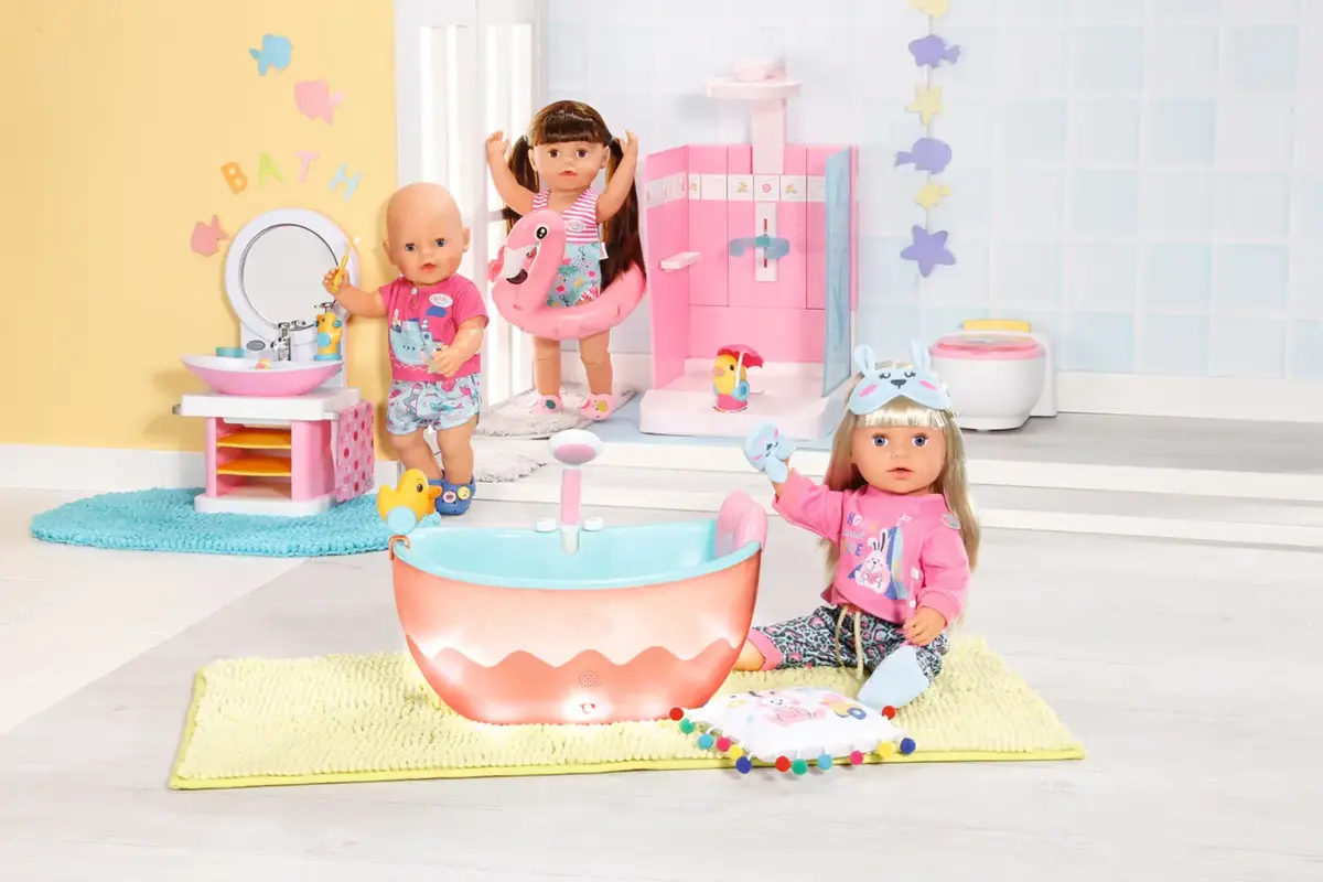 Ванночка для кукол ZAPF BABY born Bath Bathtub Photo 9