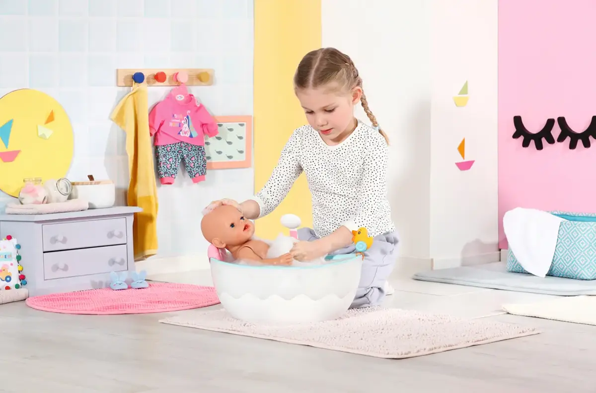 Ванночка для кукол ZAPF BABY born Bath Bathtub Photo 11