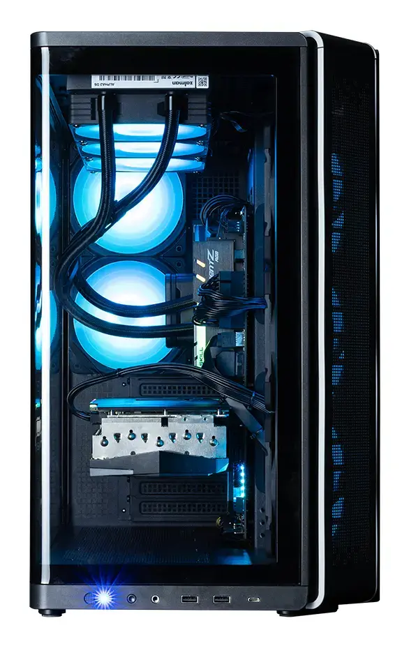 ZALMAN P60 BLACK Midi Tower korpuss Photo 7