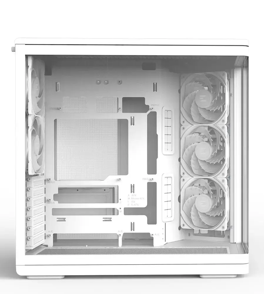 ZALMAN P60 Mid-Tower korpuss ar 5 ARGB ventilatoriem Photo 7
