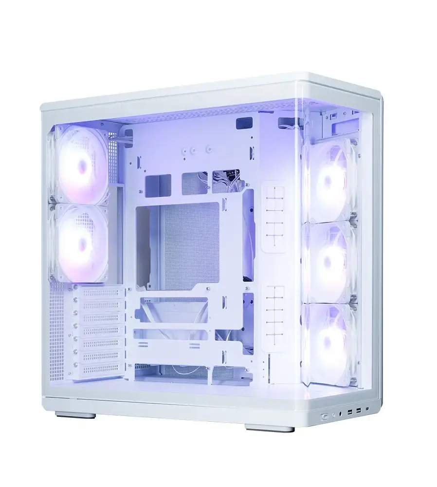 ZALMAN P60 Mid-Tower korpuss ar 5 ARGB ventilatoriem Photo 8