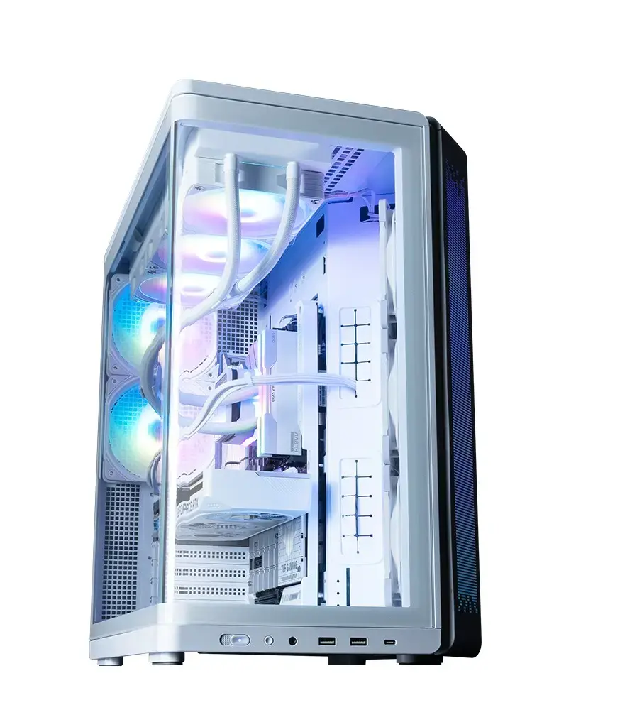 ZALMAN P60 Mid-Tower korpuss ar 5 ARGB ventilatoriem Photo 13