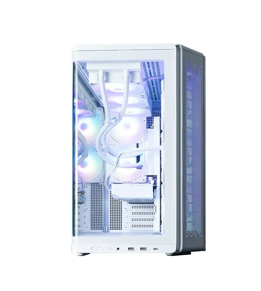 ZALMAN P60 Mid-Tower korpuss ar 5 ARGB ventilatoriem Photo 14