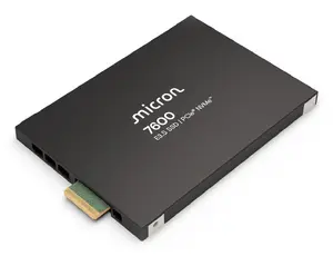 Micron 7600 PRO 3.84 TB Enterprise SSD, U.2, PCIe 5.0 NVMe, 3D TLC NAND