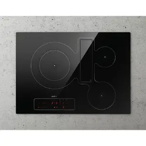 Hob and Hood 2in1 Elica NIKOLATESLA FIT 3Z BL/F BO/60 — integrated hob extractor, 60 cm