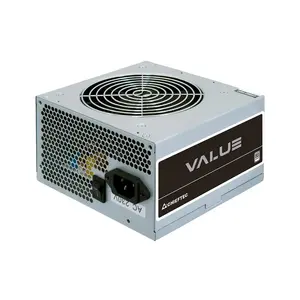 Блок питания CHIEFTEC APB-400B8 400 Вт, 20+4 pin ATX, форм-фактор PS/2, 80 PLUS, серебристый, вентилятор 120 мм