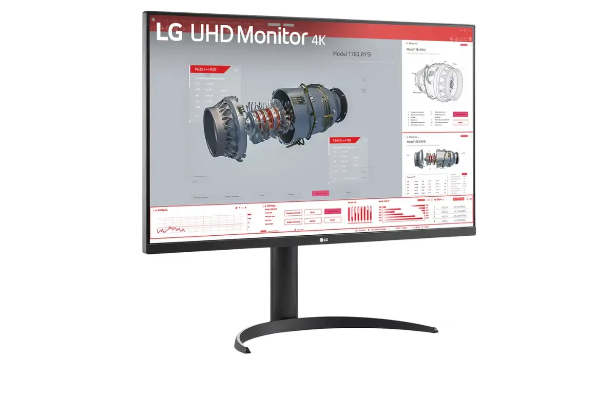 LG 32BR55UK-B 32" 4K VA monitors Photo 2