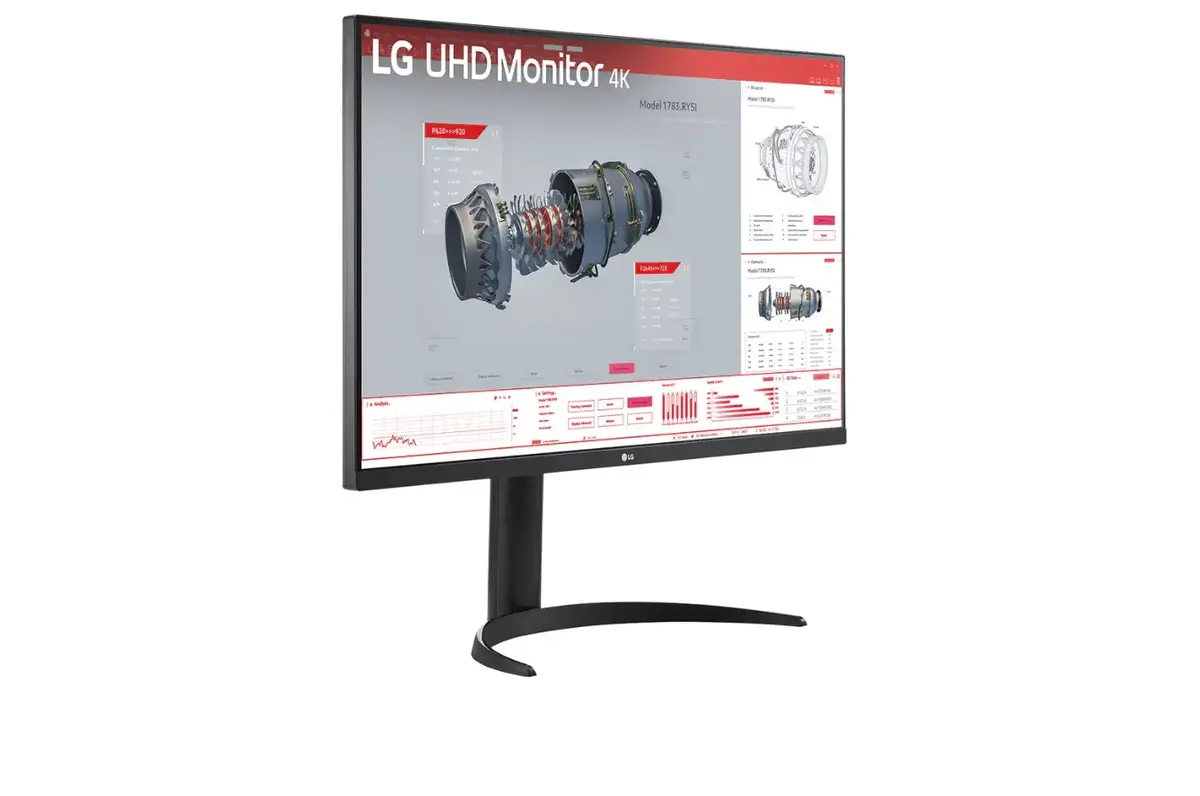 LG 32BR55UK-B 32" 4K VA monitors Photo 3