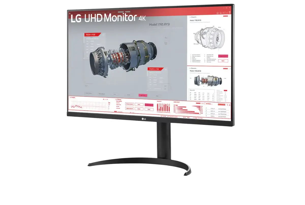 LG 32BR55UK-B 32" 4K VA monitors Photo 4