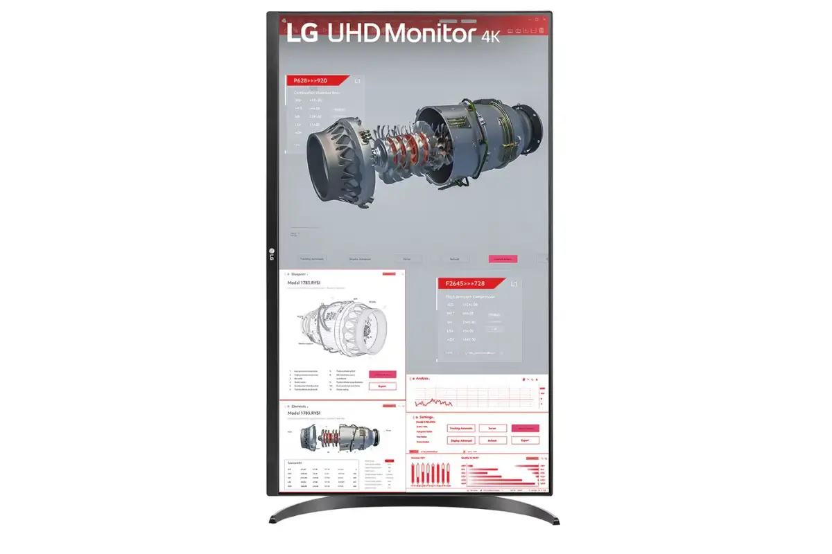 LG 32BR55UK-B 32" 4K VA monitors Photo 9