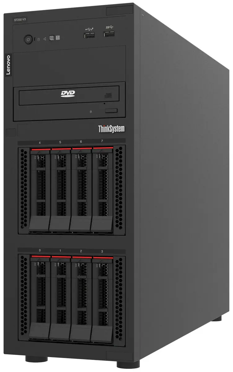 Lenovo ThinkSystem ST250 V3 Tower сервер Intel Xeon 6353P Photo 2