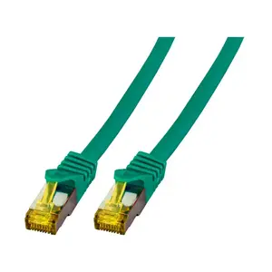 Сетевой патч‑кабель EFB Elektronik MK7001.1,5GR Cat6a S/FTP (S‑STP) RJ‑45–RJ‑45 1,5 м зелёный
